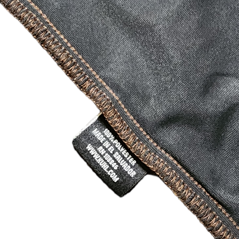 Kuhl Men's Alpenwurx Brown Full Zip Sherpa Collar Faux Leather Fleece Jacket XL - Picture 9 of 11